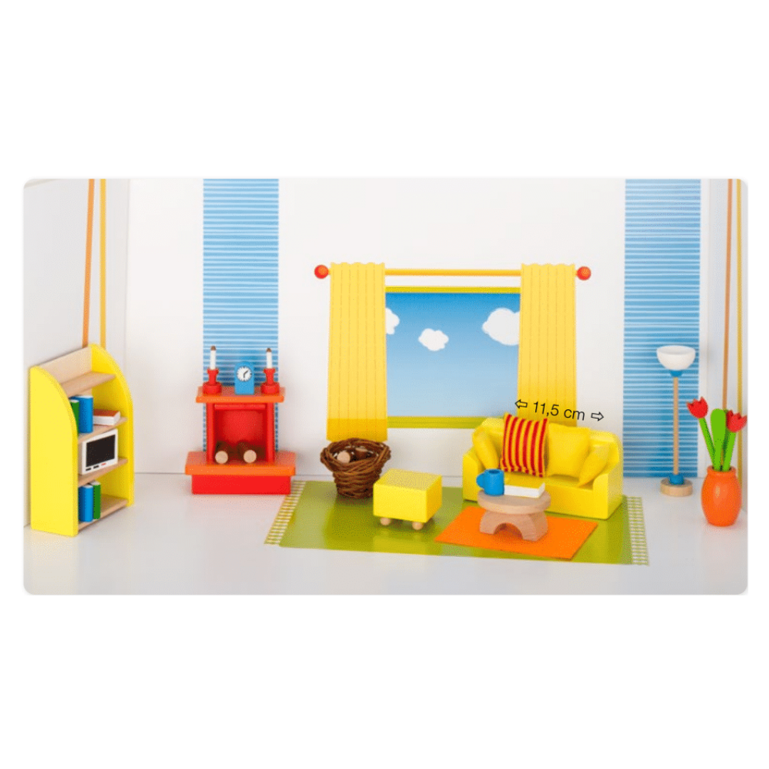 Living Room dollhouse furniture